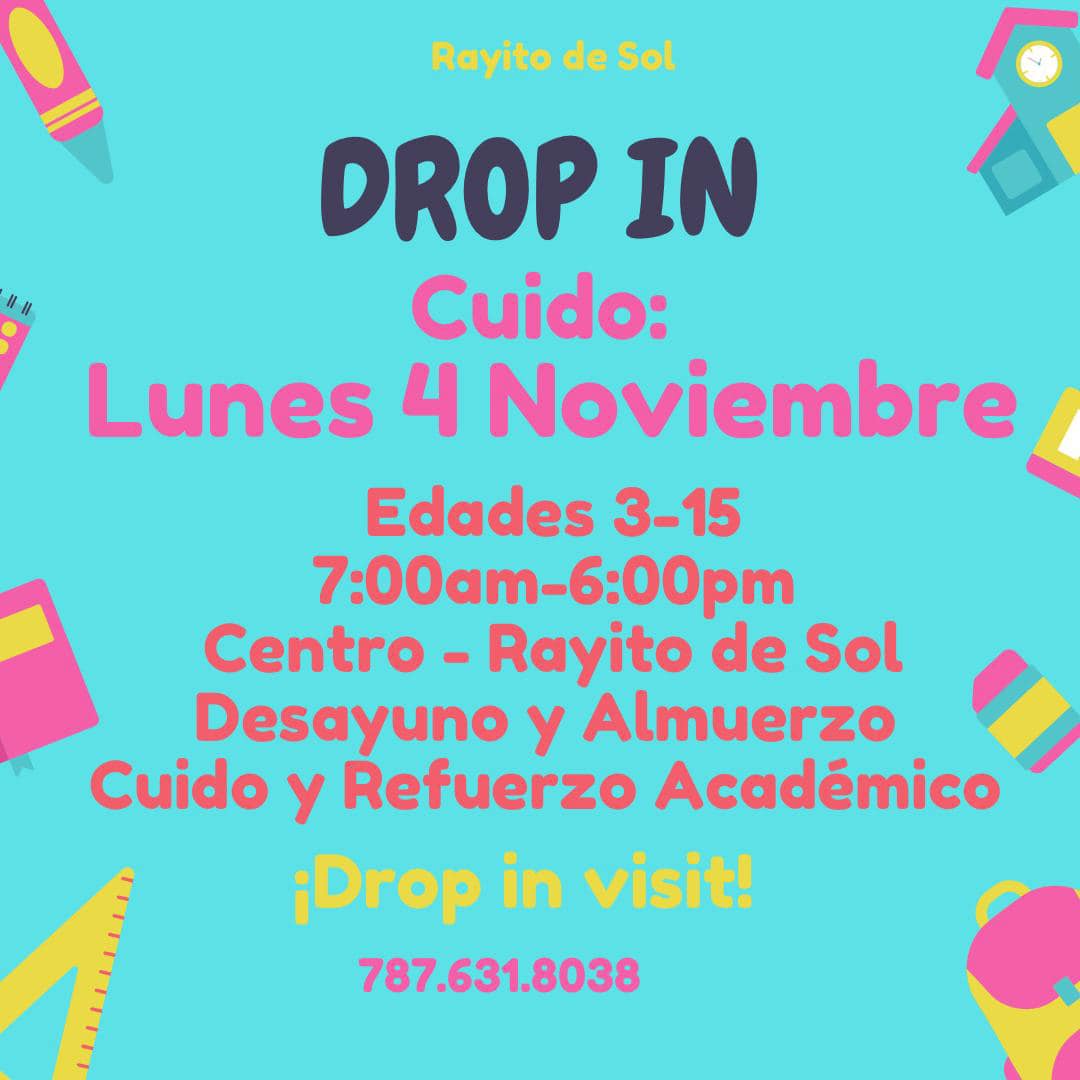 Drop-In Visit (Cuido) - Rayito de Sol