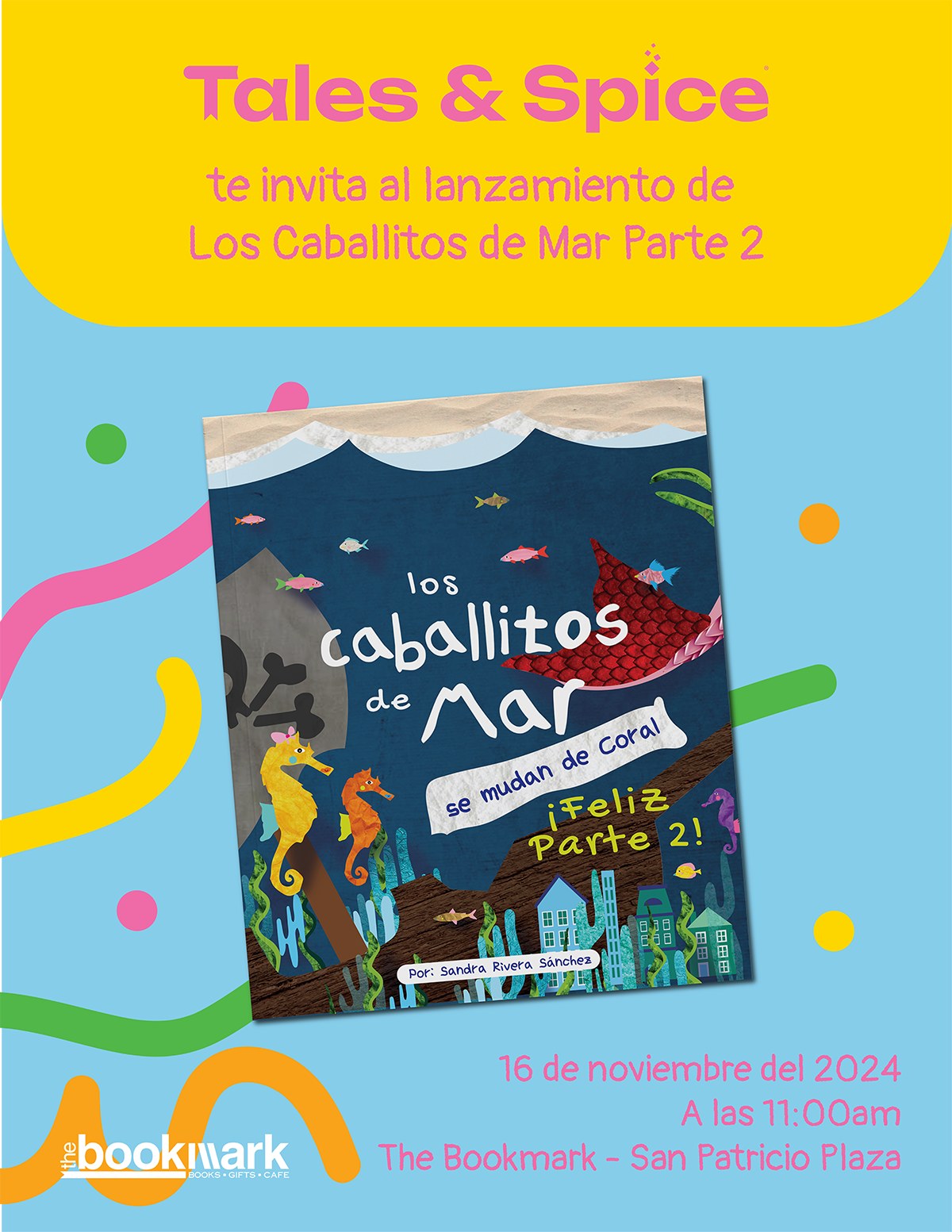 Los Caballitos de Mar se mudan de Coral: Parte 2 - The Bookmark: San Patricio