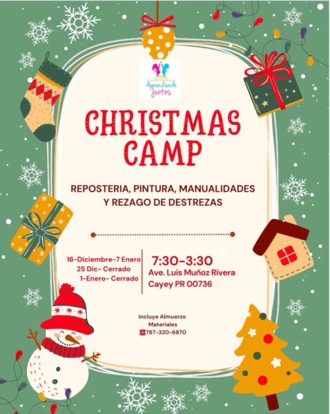 Christmas Camp – Aprendiendo Juntos (16 de diciembre al 7 de enero)
