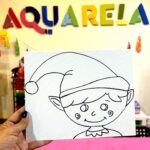 Pinta tu Duende Mágico - Aquarela