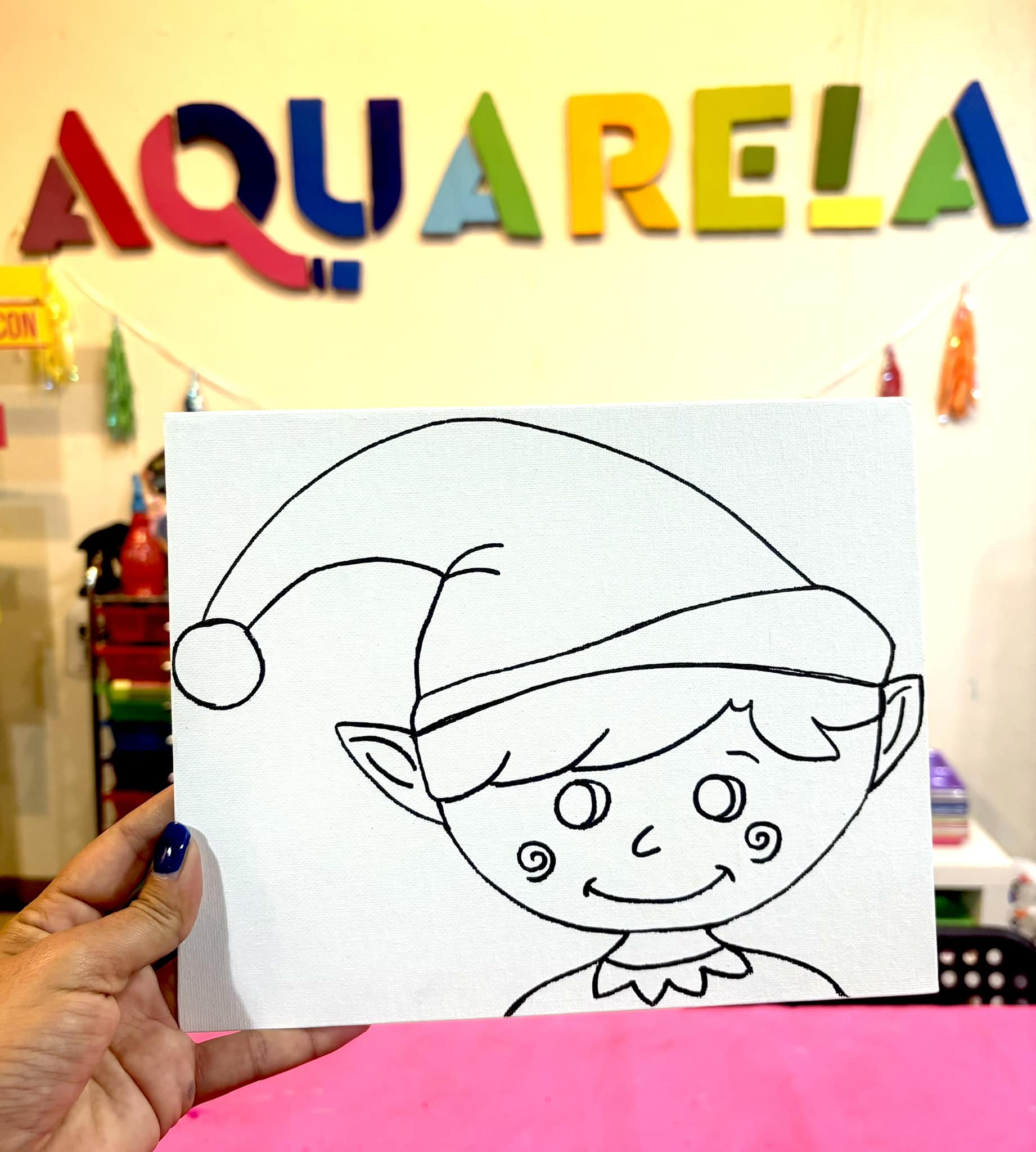 Pinta tu Duende Mágico - Aquarela