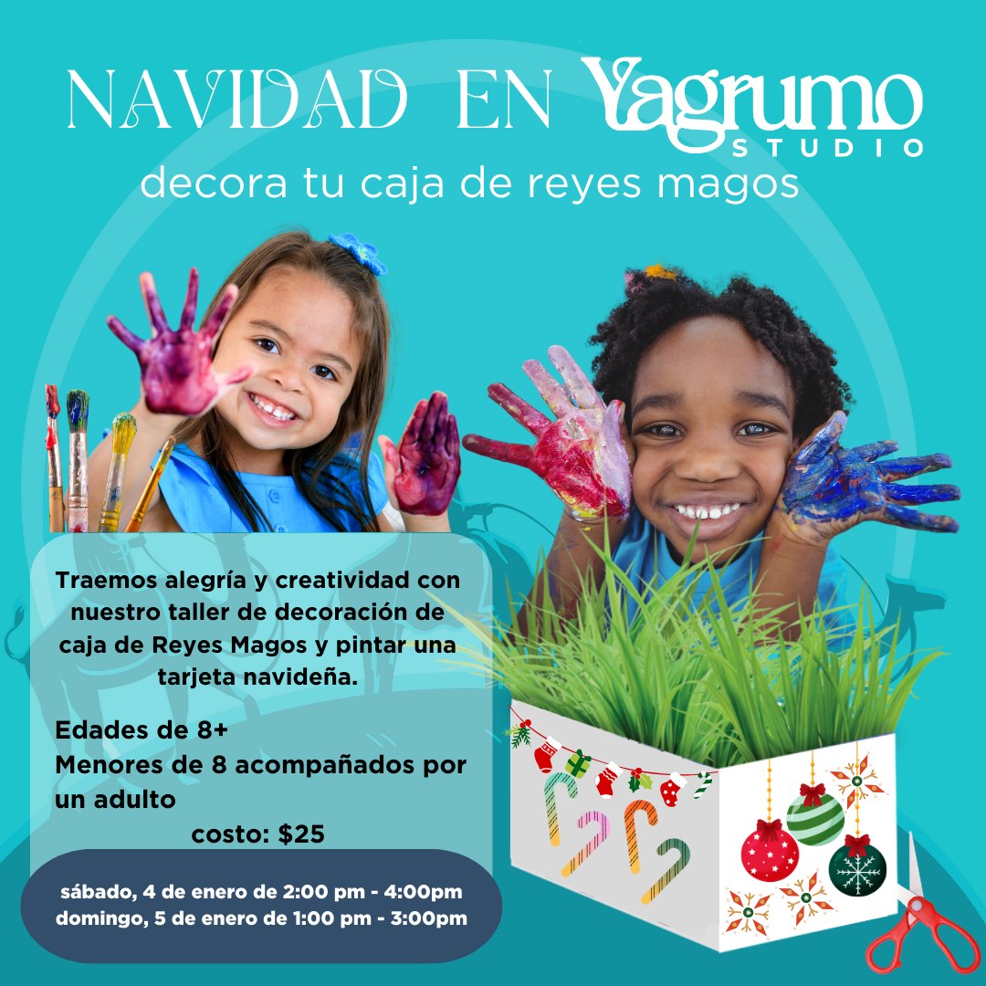 Decora tu Caja de Reyes Magos - Yagrumo