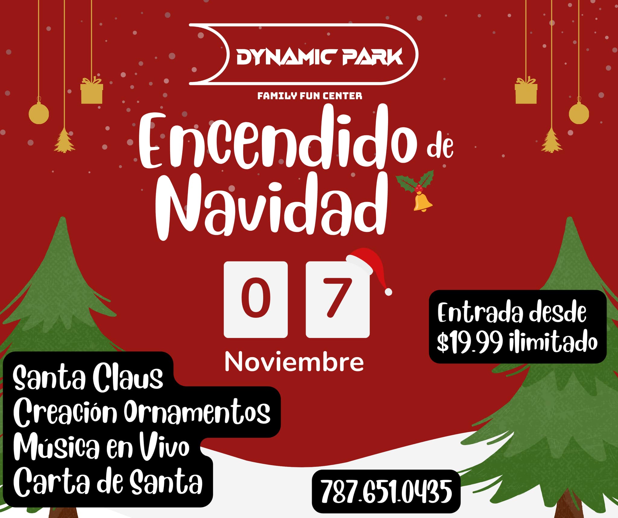 Encendido de Navidad - Dynamic Park