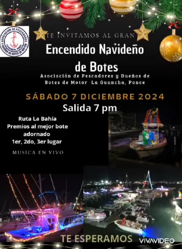 Ecendido Navideño de Botes