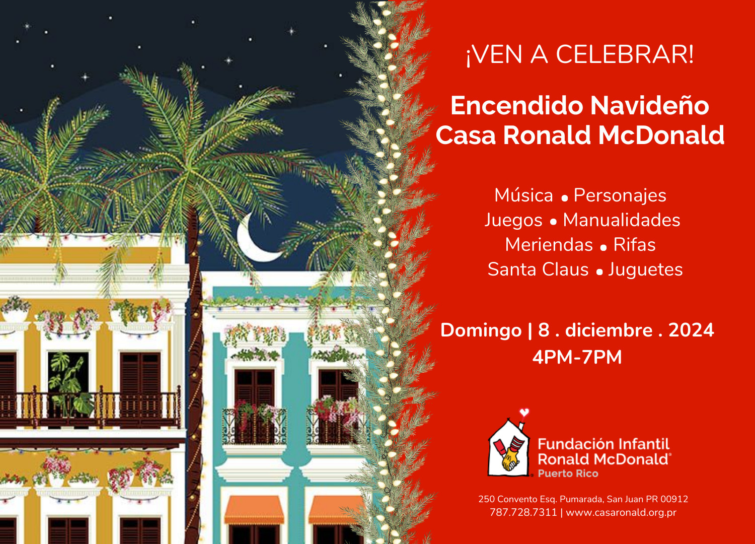 Encendido Navideño - Casa Ronald McDonald