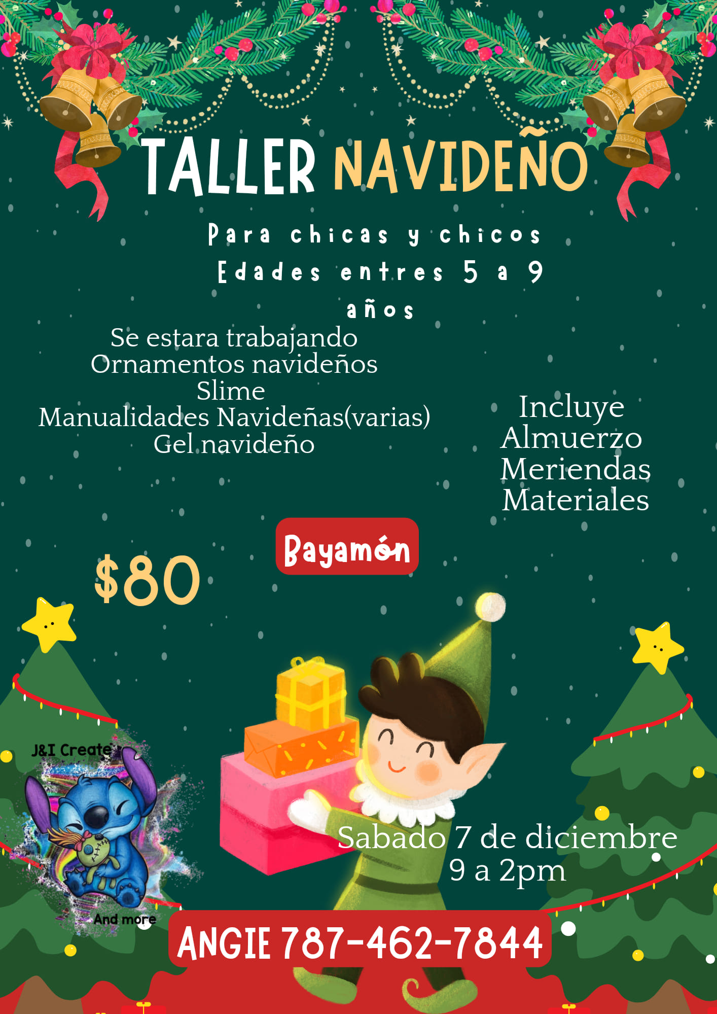 Taller Navideño - J&I Create and More