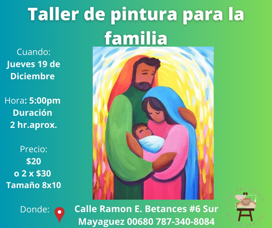 Taller de pintura para la familia - The Art Studio