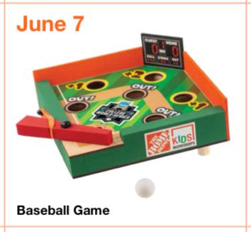 "Baseball Game" - Home Depot