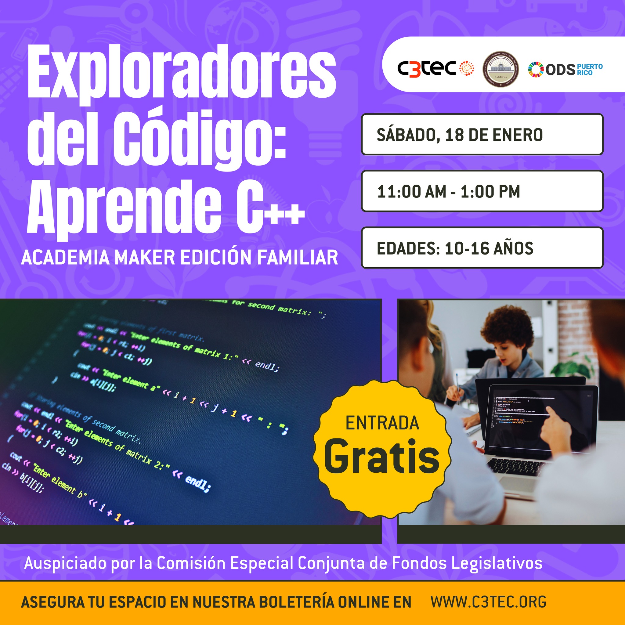 STEAM for Kids: Exploradores del Código - C3Tec