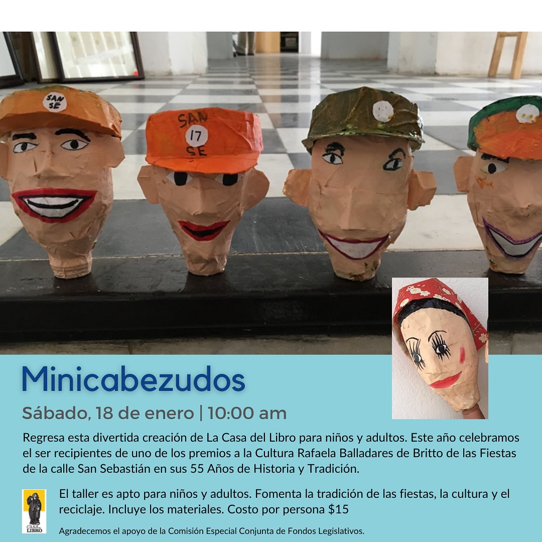 Minicabezudos - Museo Biblioteca La Casa del Libro