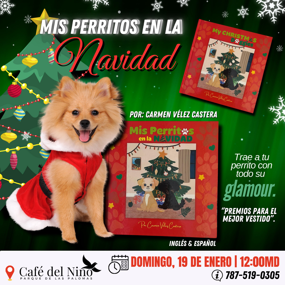 "Mis perritos en Navidad" - Café del Niño