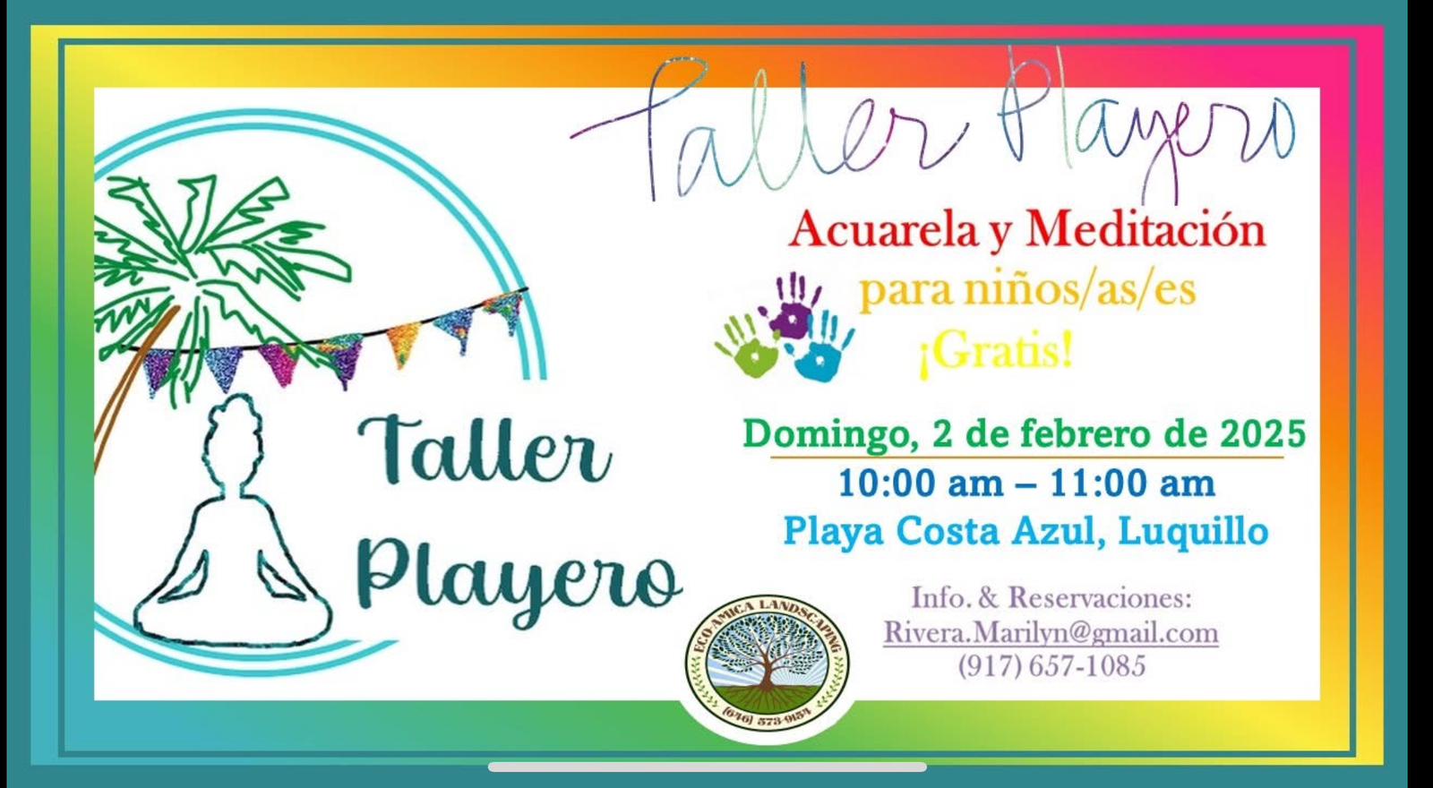 Taller Playero: Acuarela y Meditación