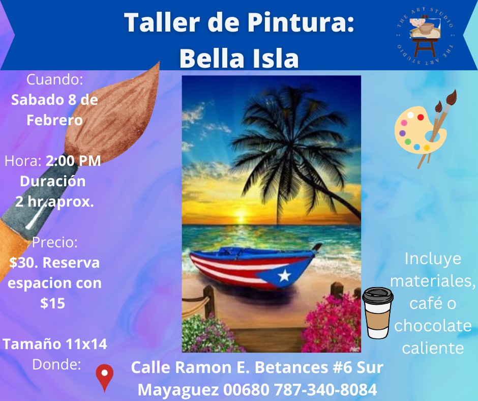 Taller de pintura: Bella Isla - The Art Studio