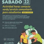 Horas de Contacto Verde y Servicio Comunitario - Jardín Botánico UPR