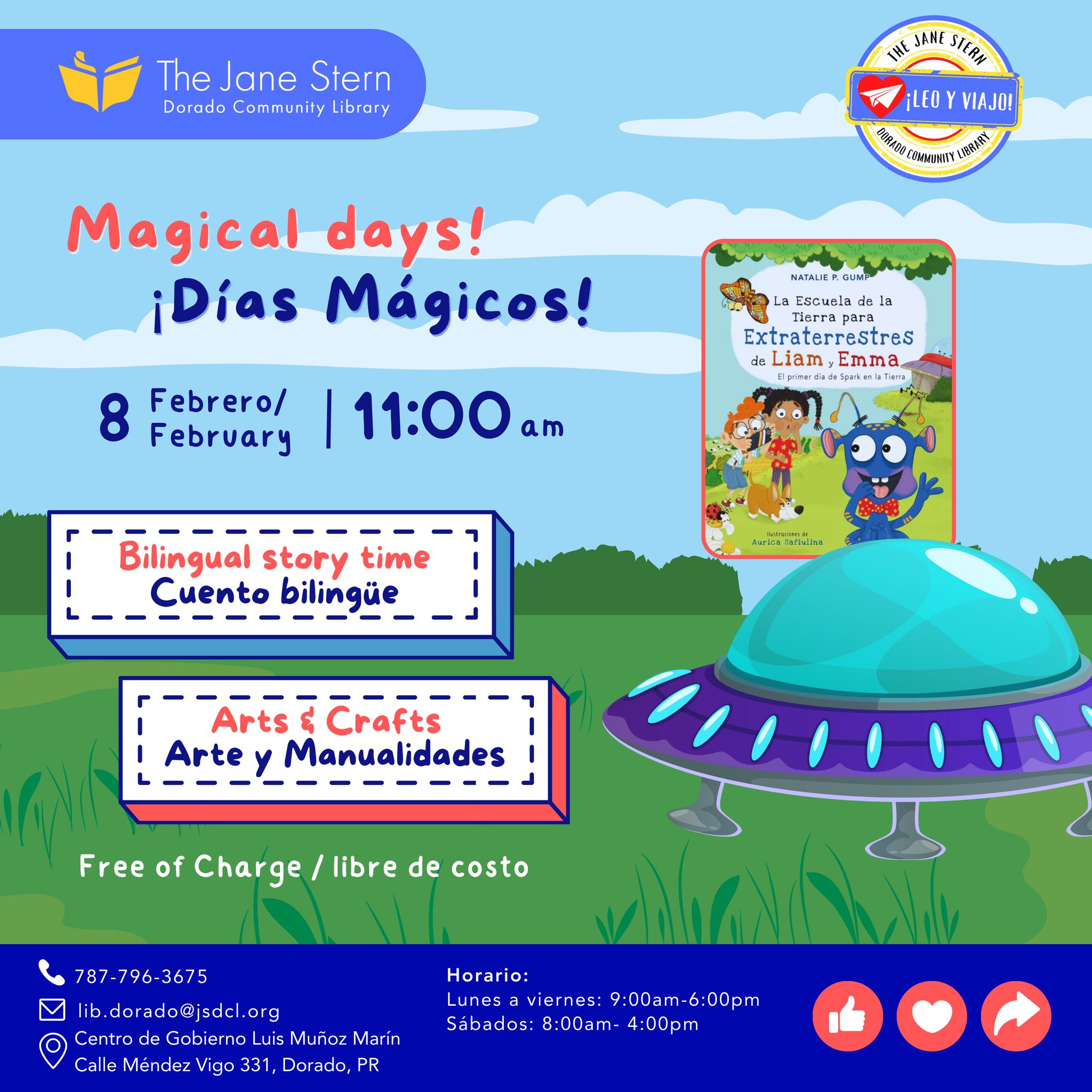 Días Mágicos - Biblioteca Jane Stern