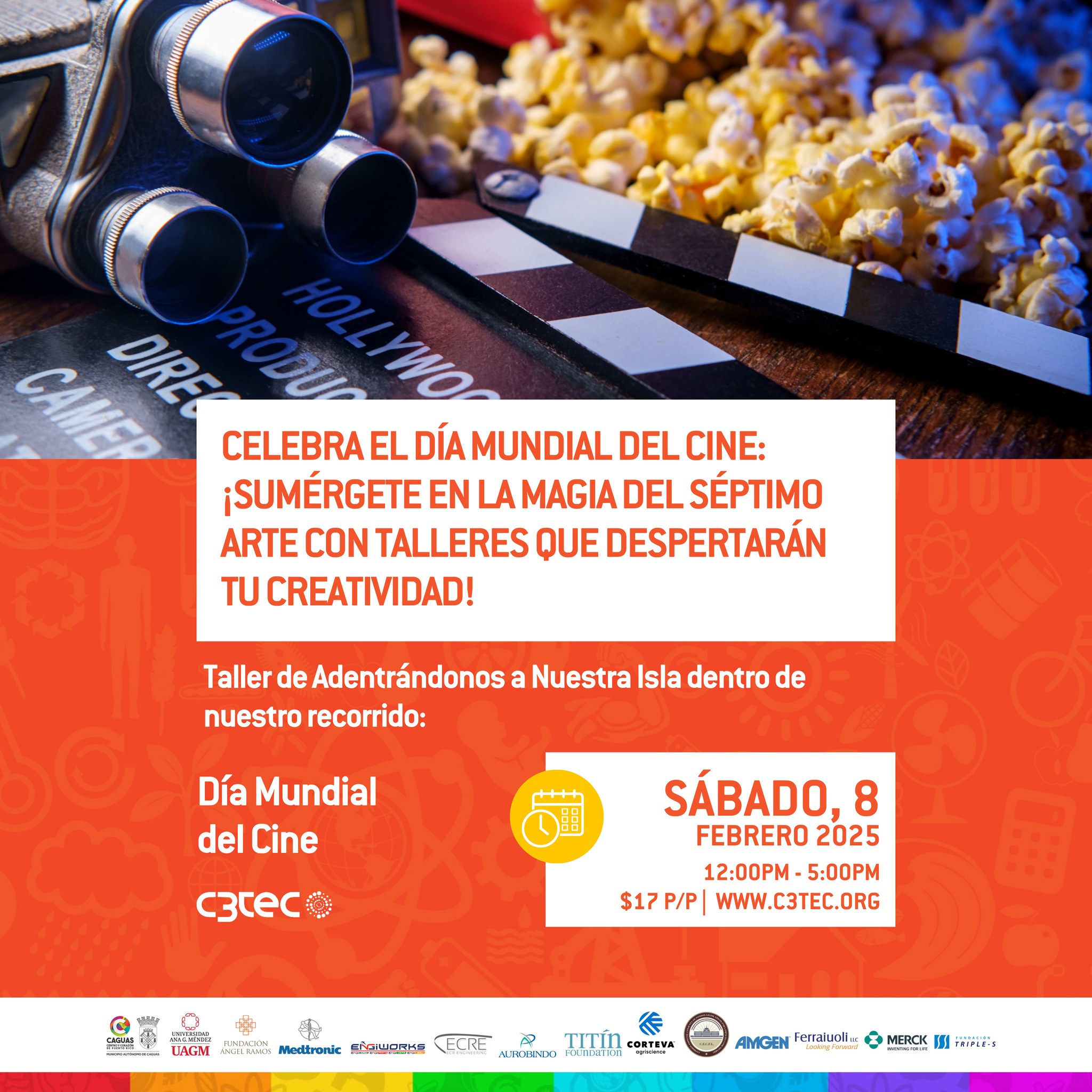 Adentrándonos a nuestra Isla:  Día Mundial del Cine - C3Tec