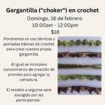 Gargantilla en crochet ("choker") - MAC Studios