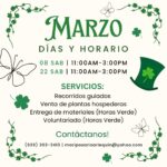 Marzo en el Mariposario Arlequín