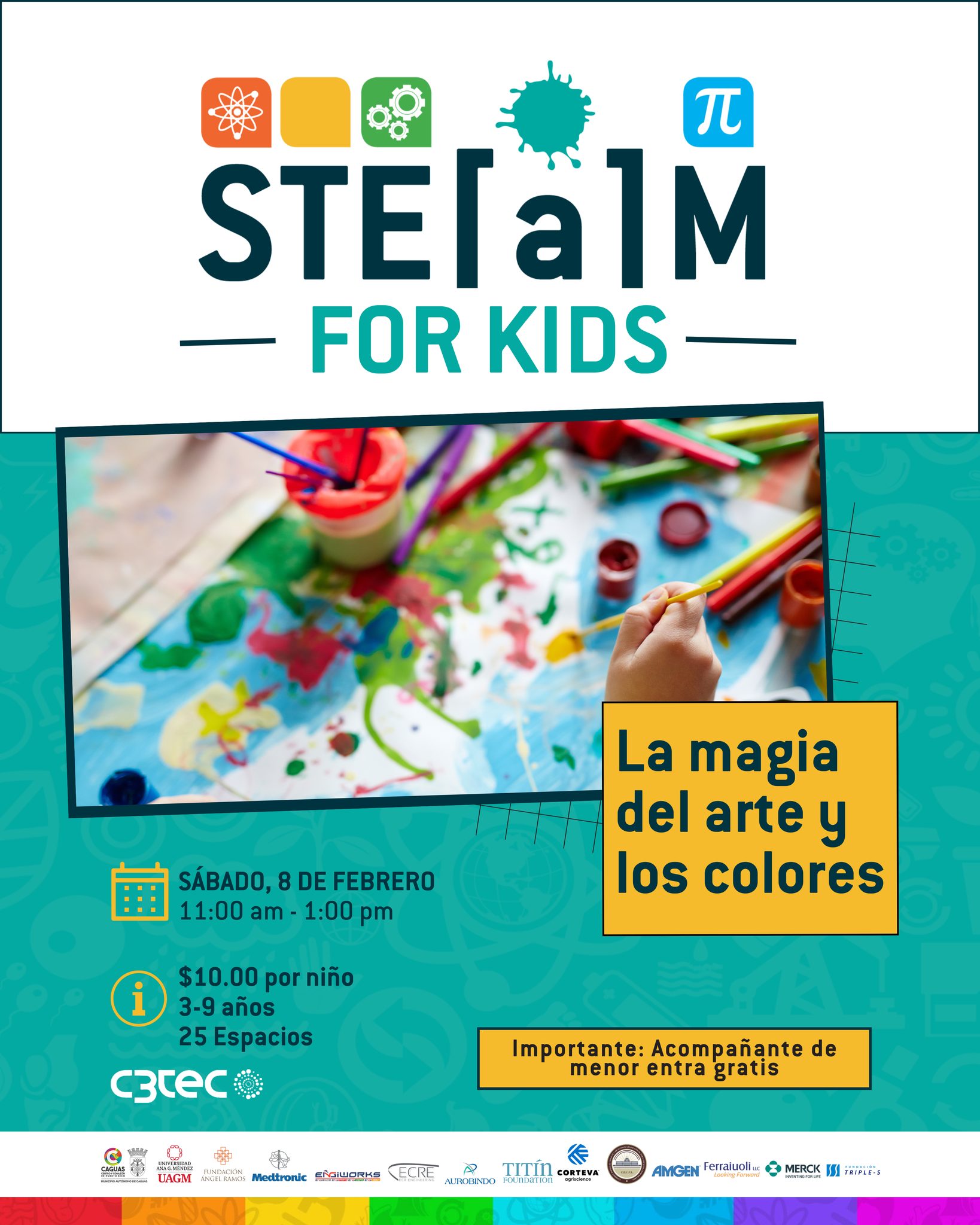 STEAM for Kids: La Magia del Arte y los Colores - C3Tec