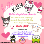 Taller de pintura Sanrio - Happy Minds