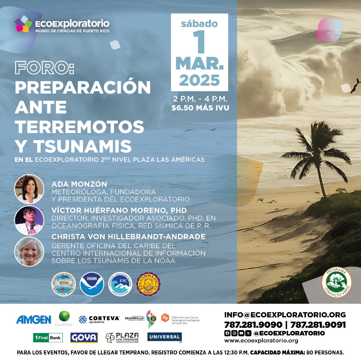 Foro: Preparación ante Terremotos y Tsunamis - EcoExploratorio