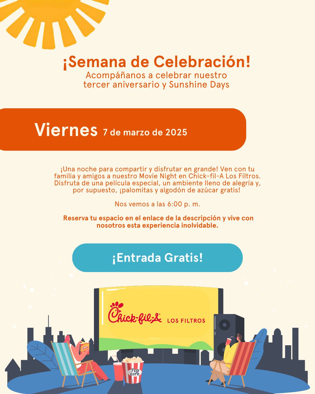 Movie Night - Chick-fil-A