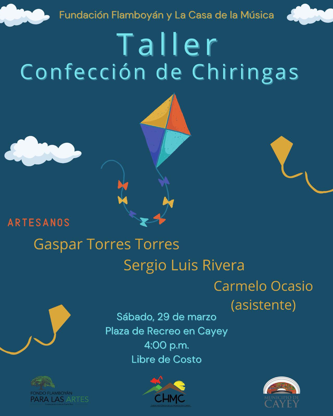 Taller Confección de Chiringas