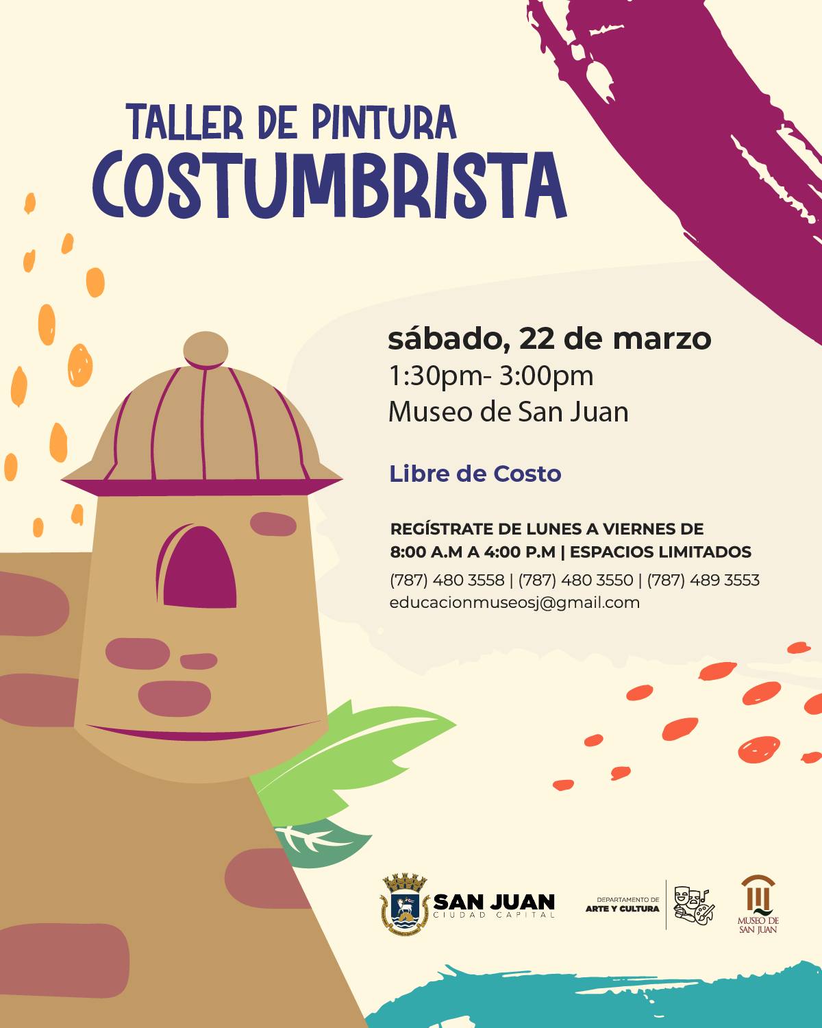 Taller de Pintura Costumbrista - Museo de San Juan