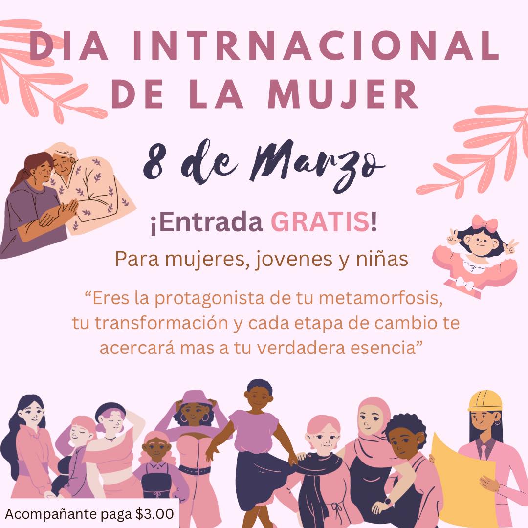 Día Internacional de la Mujer - Mariposario Arlequín
