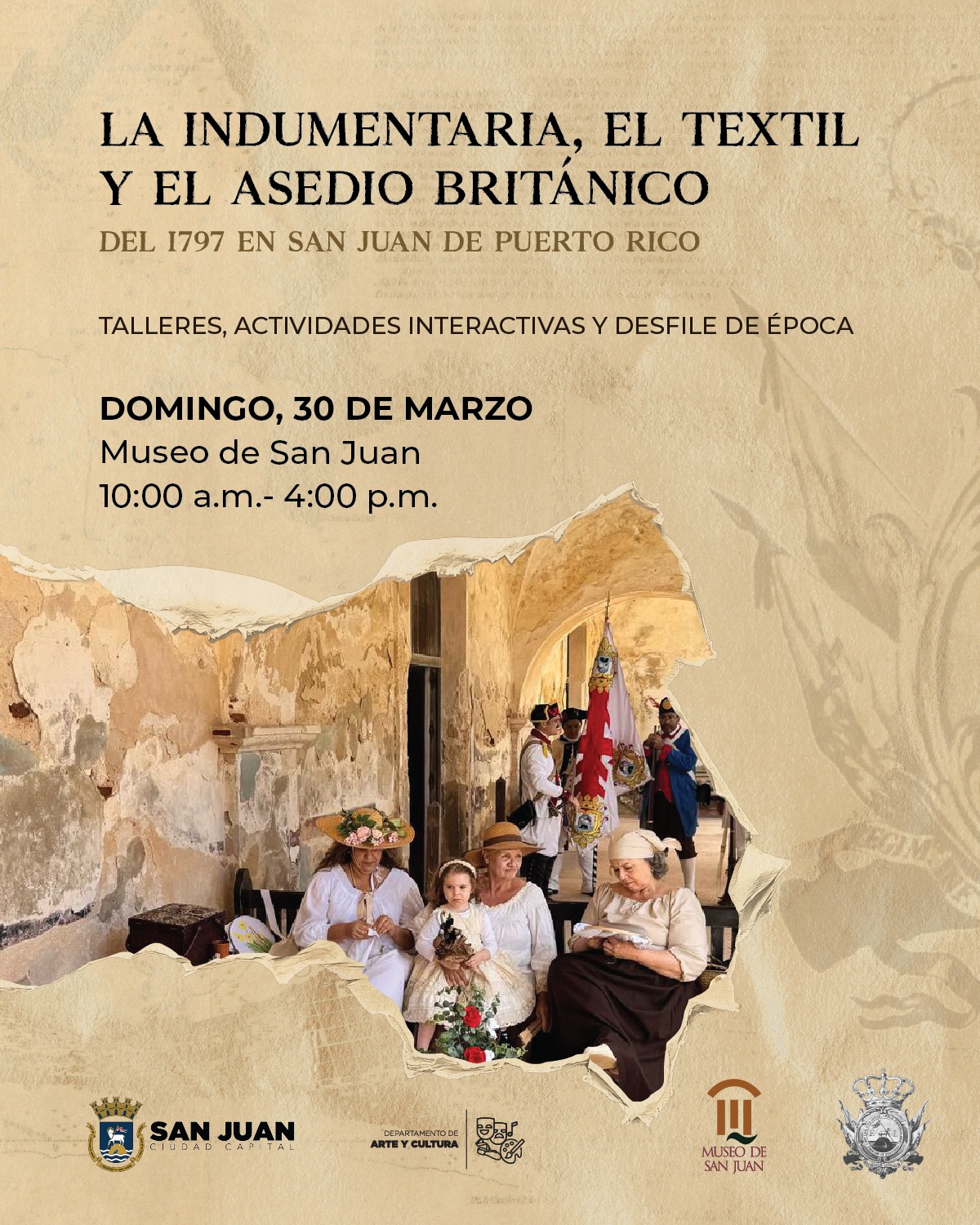 La indumentaria, el textil y el Asedio Británico del 1797 en San Juan de Puerto Rico - Museo de San Juan