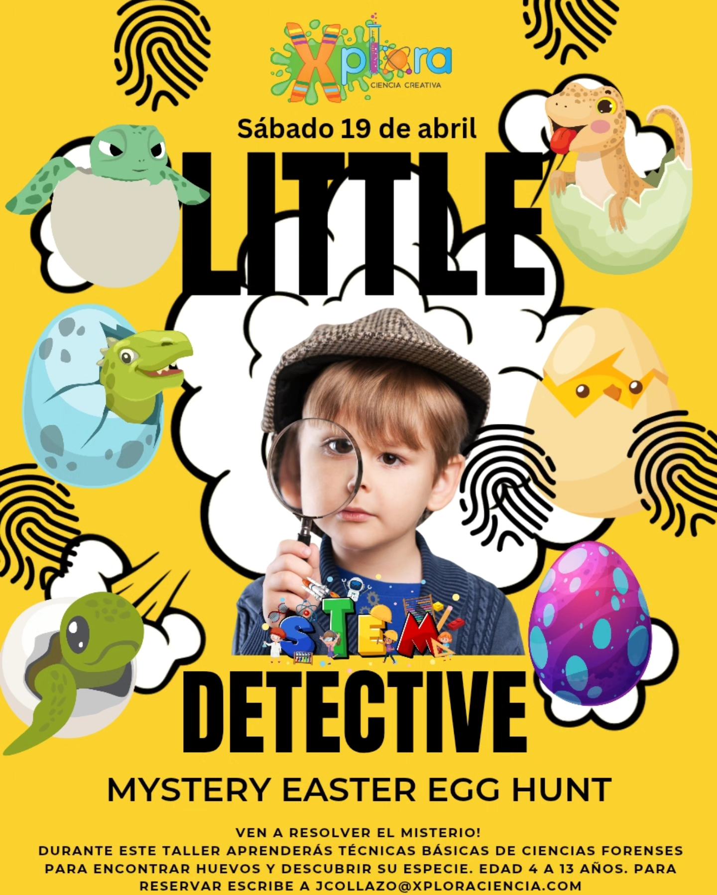 Mystery Easter Egg Hunt - Xplora Creativa