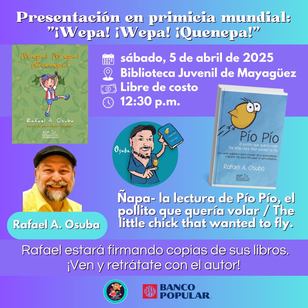 Presentación única: ”¡Wepa! ¡Wepa! ¡Quenepa!” - Biblioteca Juvenil de Mayagüez