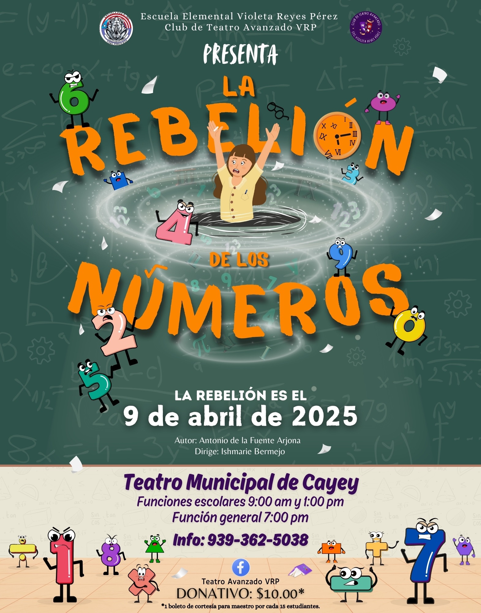 Obra: La Rebelión de los números - Función General