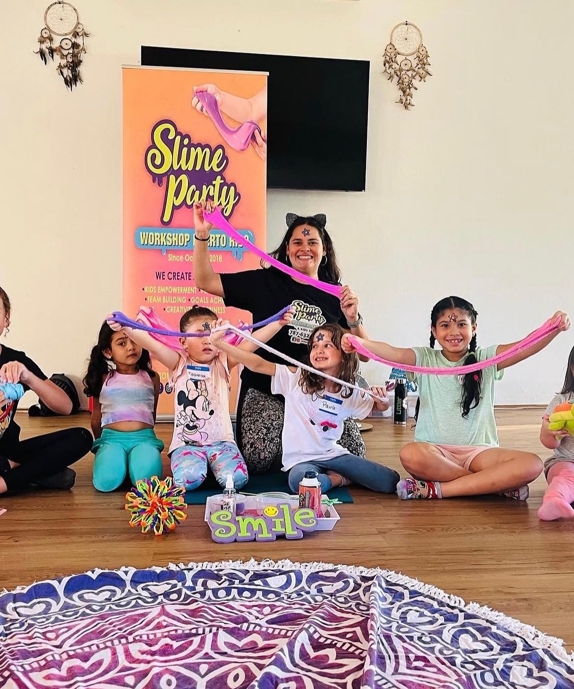 Slime Party Workshop & Kids Yoga - Slime Party Workshop PR