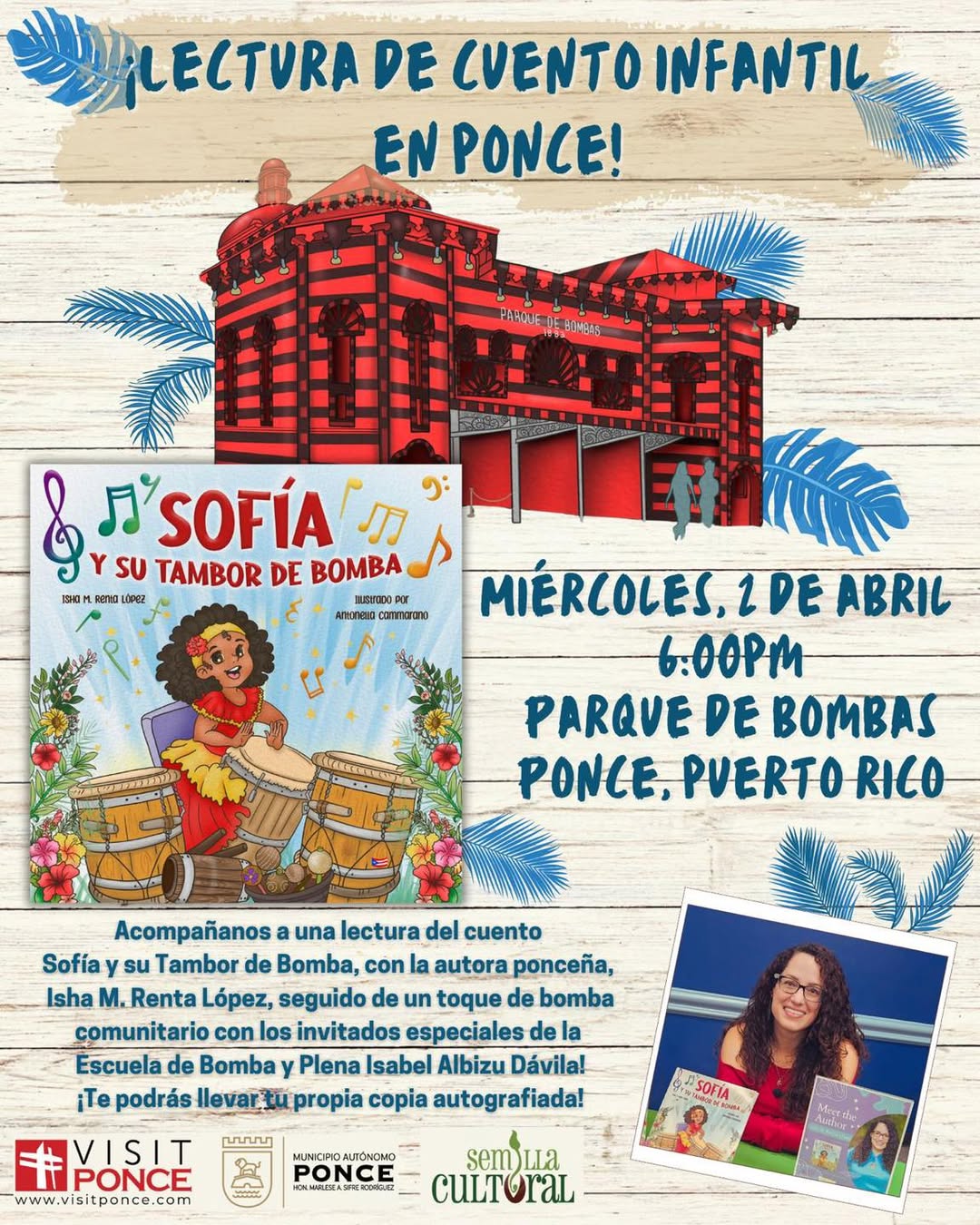 Lectura de Cuento Infantil - Museo Parque de Bombas