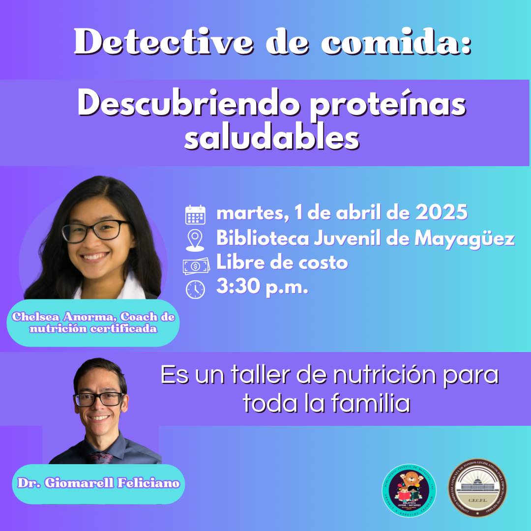 Detective de comida - Biblioteca Juvenil de Mayagüez