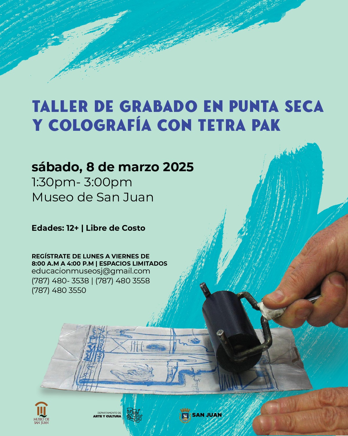 Taller de Grabado y Colografía - Museo de San Juan