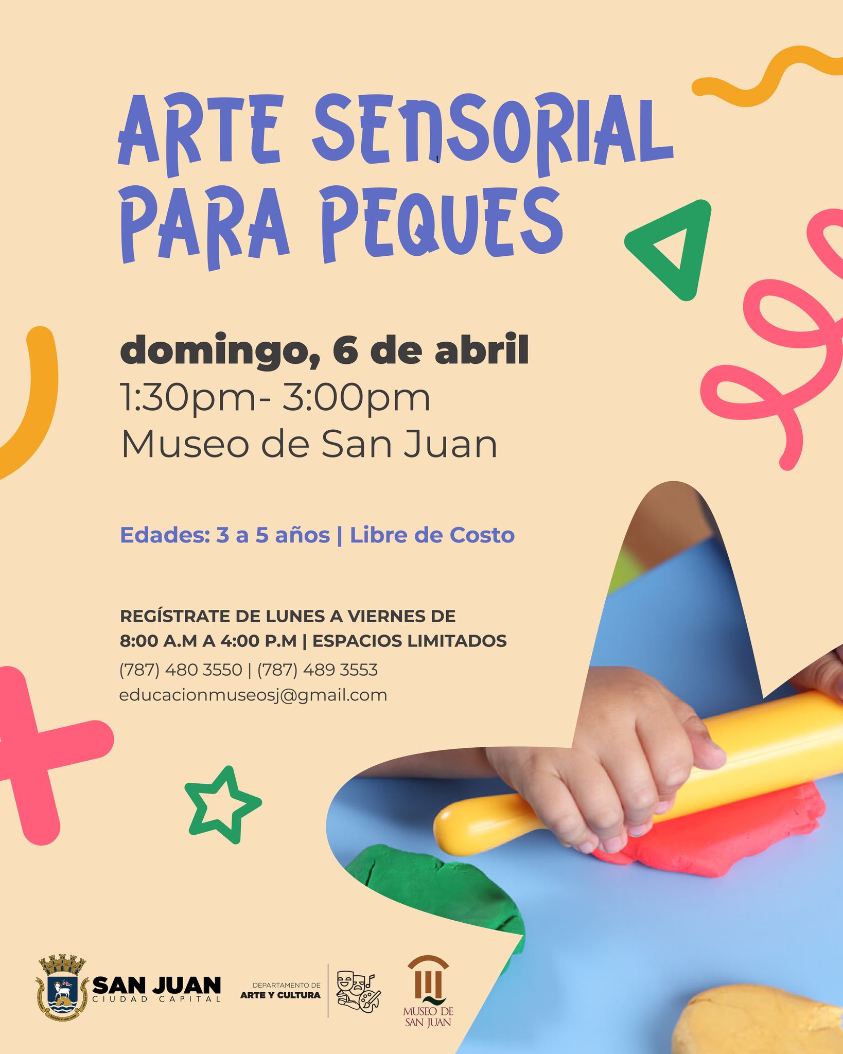 Arte Sensorial para Peques - Museo de San Juan