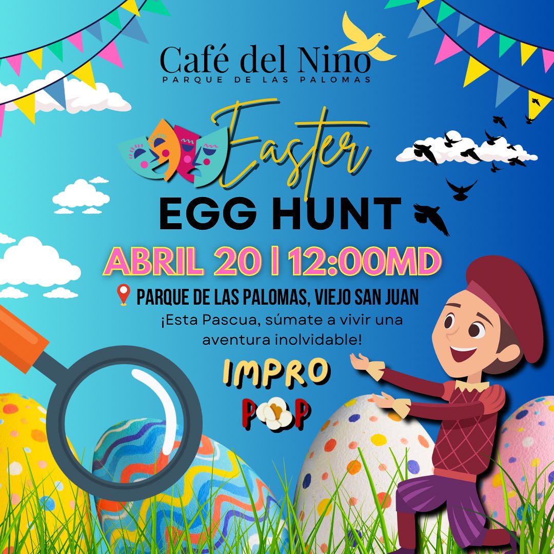 Easter Egg Hunt - Café del Niño