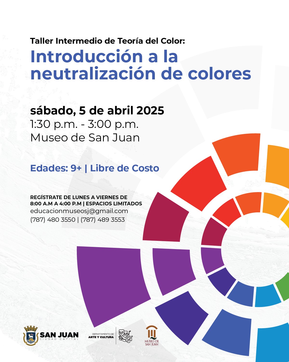 Neutralización de colores - Museo de San Juan