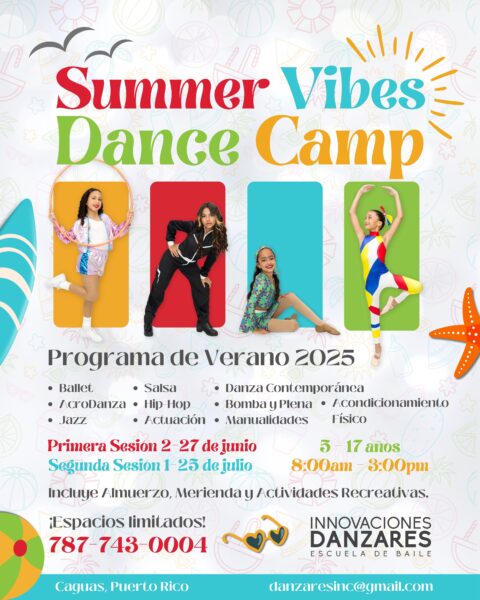 Programa de Verano – Innovaciones Danzares (2 de junio al 25 de julio)