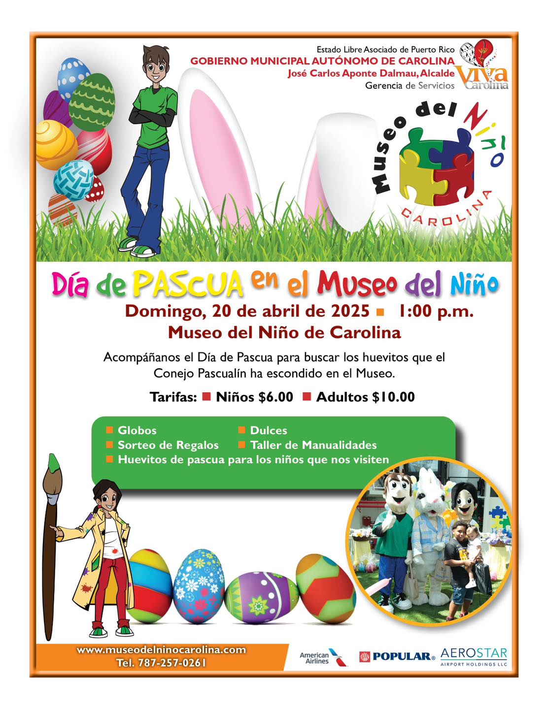 Día de Pascua - Museo del Niño de Carolina