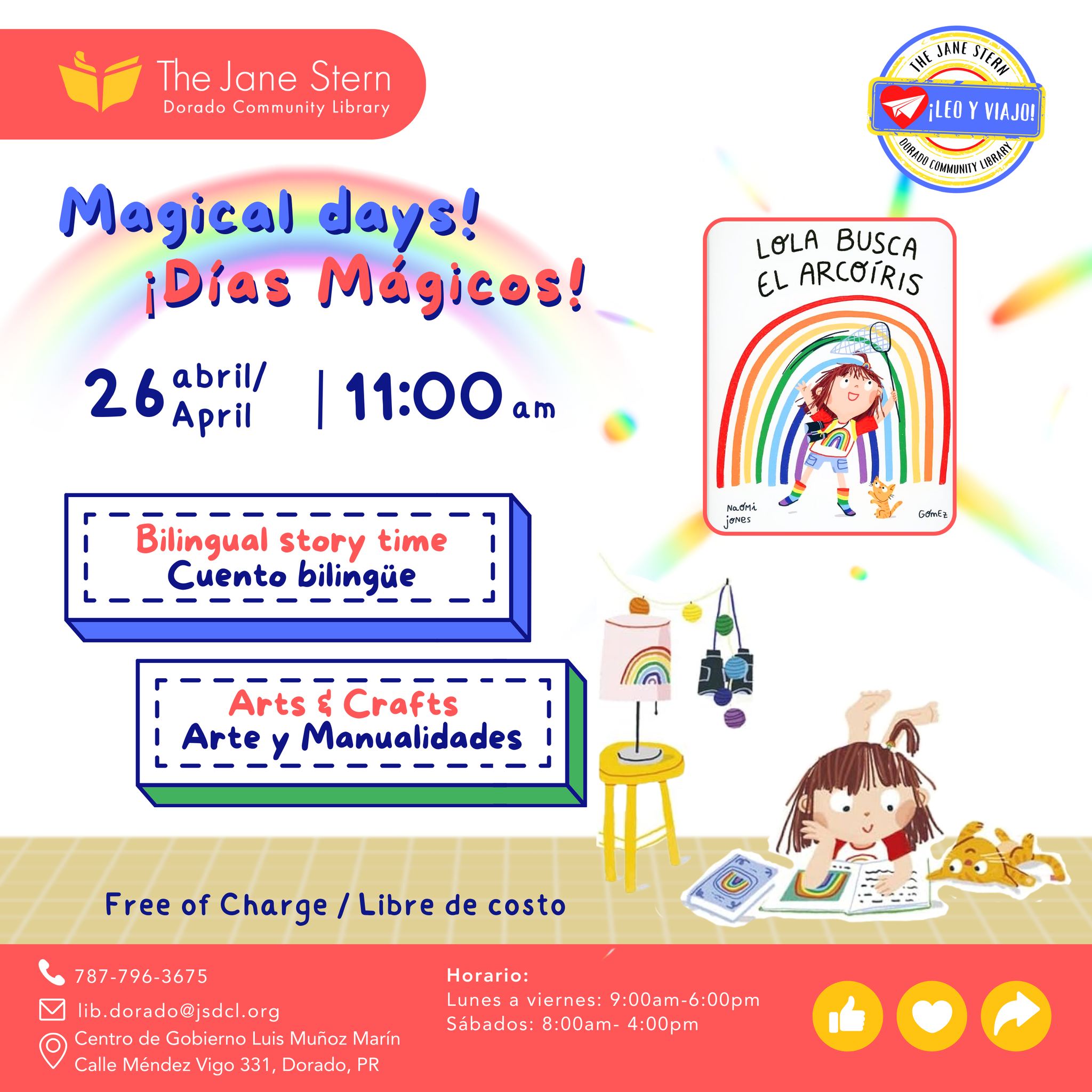 Días Mágicos - Biblioteca Jane Stern