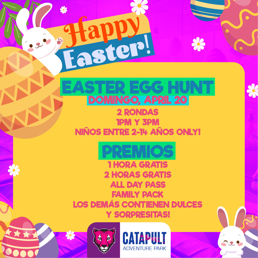 Easter Egg Hunt - Catapult Adventure Park Isabela