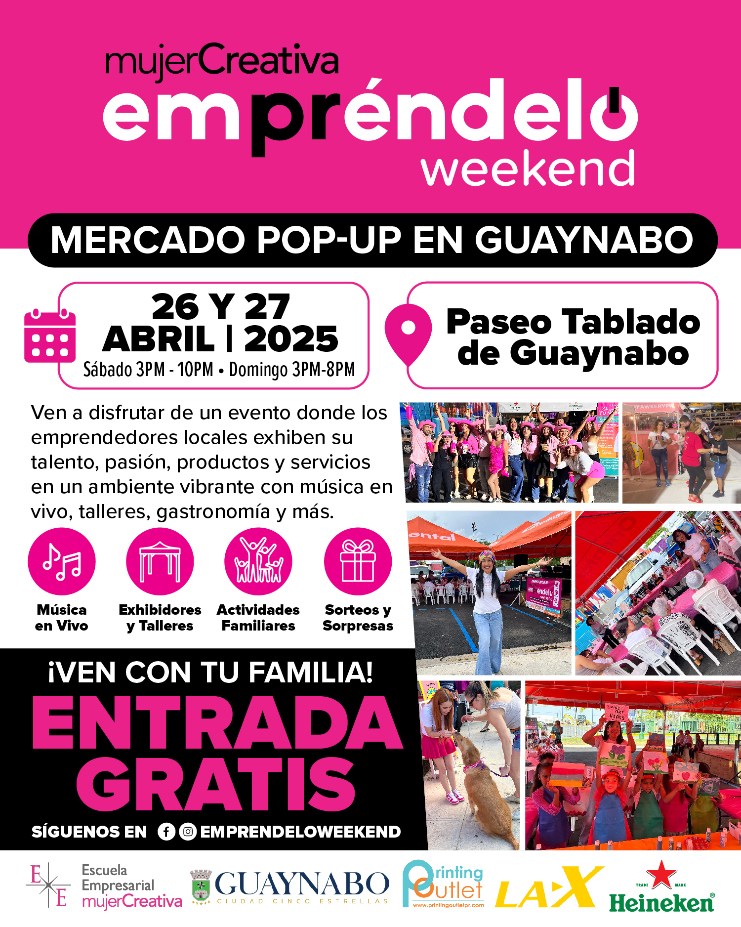 Empréndelo Weekend - Mujer Creativa