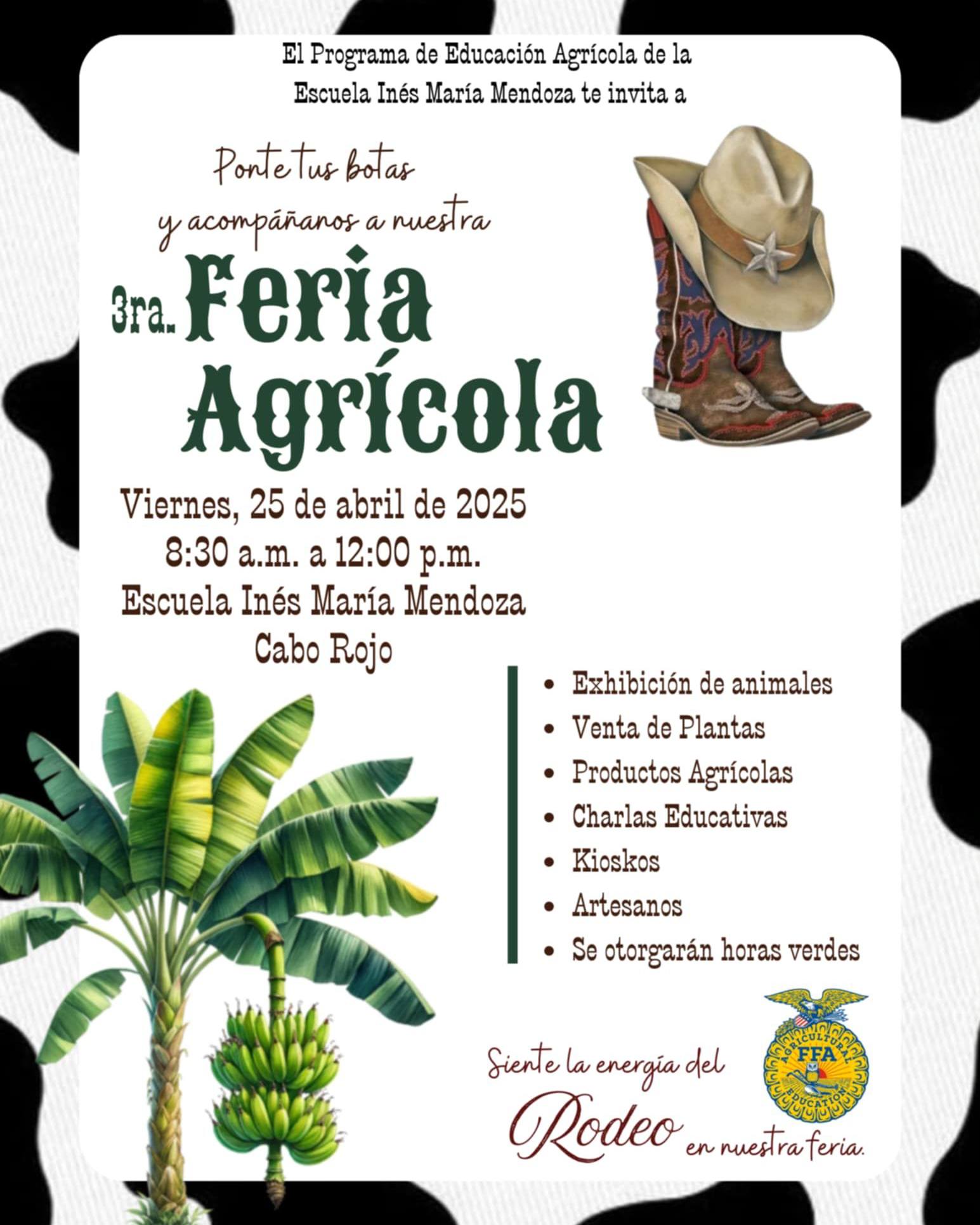3era Feria Agrícola - Escuela Inés María Mendoza