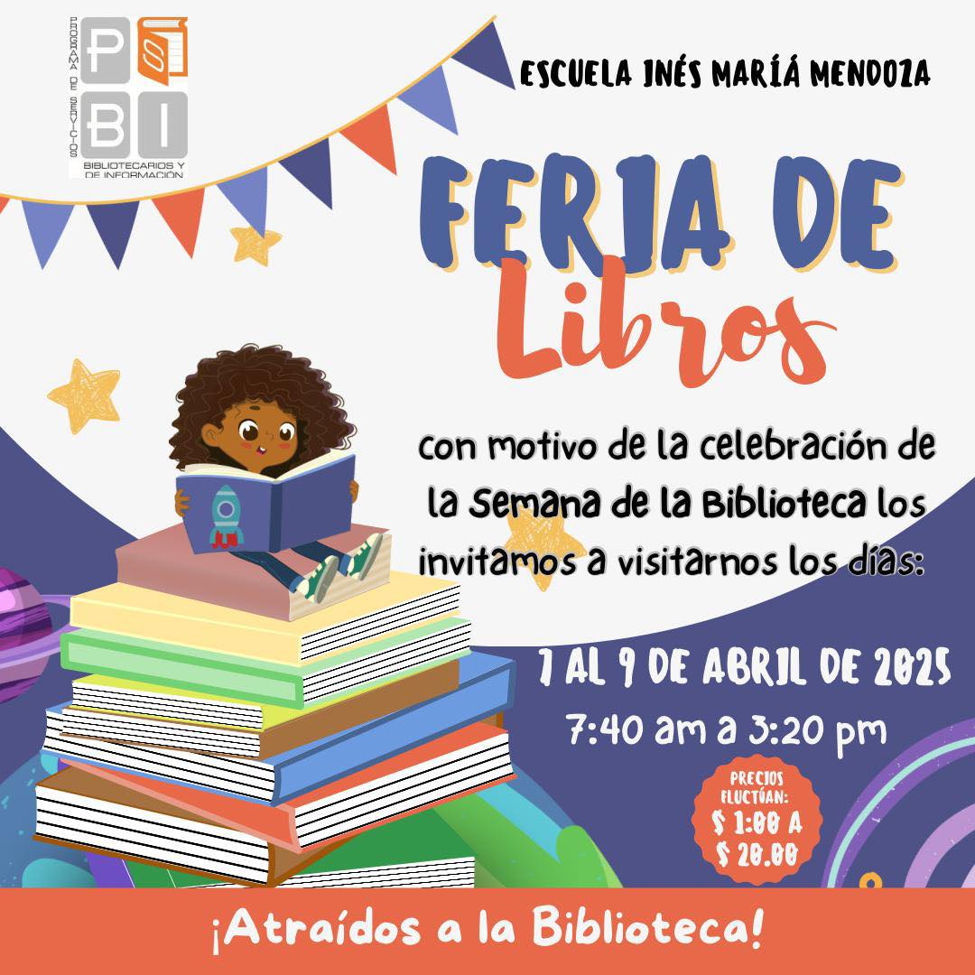 Feria de Libros - Escuela Inés Mendoza