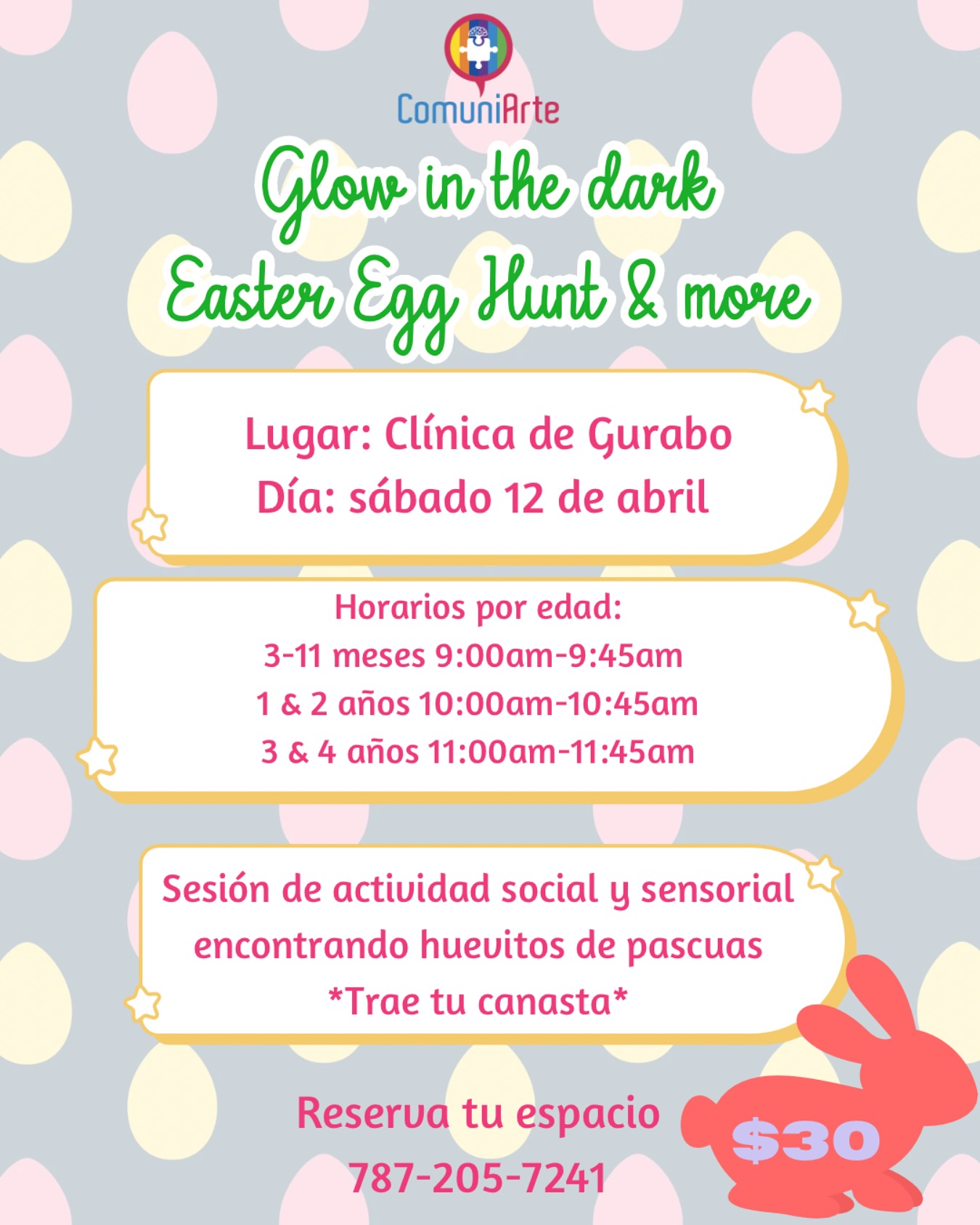 Glow in the Dark: Easter Egg Hunt & More