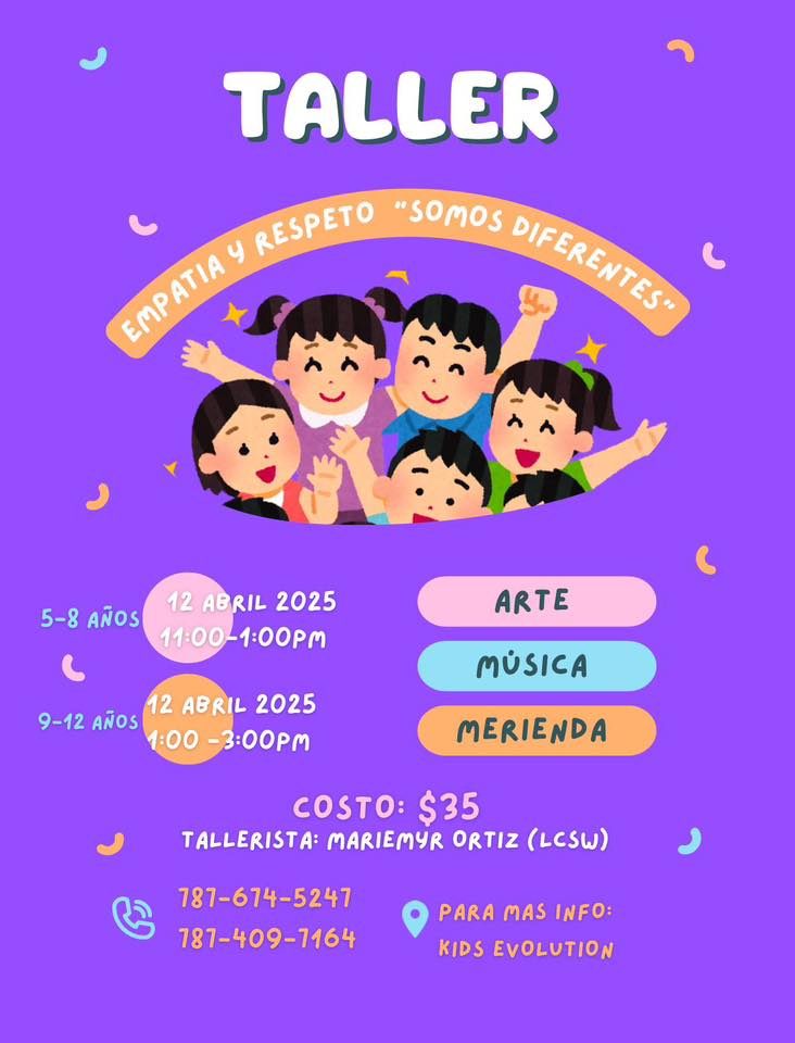 Taller Empatía y Respeto: "Todos somos diferentes" - Kids Evolution