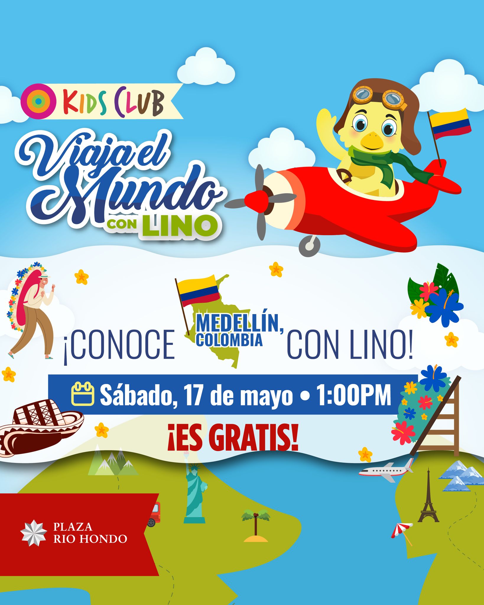 Viaja el Mundo con Lino - Plaza Río Hondo
